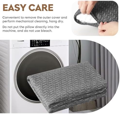 Camping Pillow Travel Pillow Small Shredded Memory Foam Pillow - Compressible Medium Firm, Breathable Cover, Ideal Backpacking Hiking, Airplane and Car - Image 4