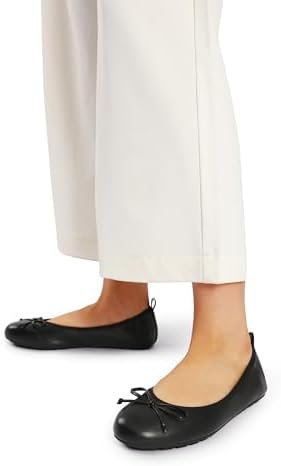 DREAM PAIRS Women's Flats, Foldable Ballet Flats for Women, Bowknot Round Toe Comfort Light Weight Slip-On Dress Shoes - Image 9