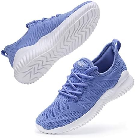 Womens Walking Tennis Shoes - Slip On Memory Foam Lightweight Casual Sneakers for Gym Travel Work - Image 2