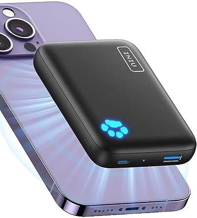 INIU for Magsafe Portable Charger, Small 10000mAh 20W PD Magnetic Power Bank, USB C in&Out Wireless Battery Pack Phone Charger, Only for iPhone 16/16 Plus/16 Pro/16 Pro Max, iPhone 15/14/13/12 Series - Image 10