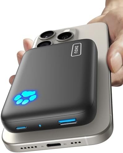 INIU for Magsafe Portable Charger, Small 10000mAh 20W PD Magnetic Power Bank, USB C in&Out Wireless Battery Pack Phone Charger, Only for iPhone 16/16 Plus/16 Pro/16 Pro Max, iPhone 15/14/13/12 Series - Image 11