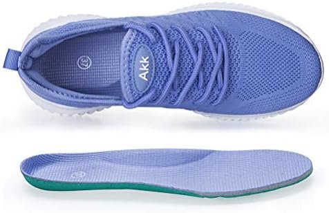 Womens Walking Tennis Shoes - Slip On Memory Foam Lightweight Casual Sneakers for Gym Travel Work - Image 3