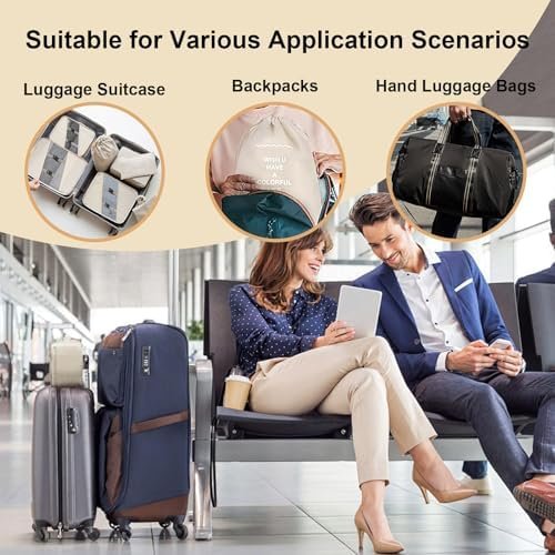 Packing Cubes for Travel - 7 Set Luggage Organizer Bags for Household, Mesh Breathable Travel Packing Cubes for Suitcases Durable Travel Essentials Bags Set - Image 7