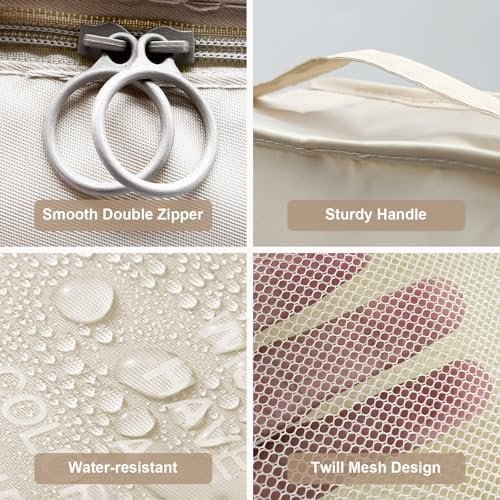 Packing Cubes for Travel - 7 Set Luggage Organizer Bags for Household, Mesh Breathable Travel Packing Cubes for Suitcases Durable Travel Essentials Bags Set - Image 3