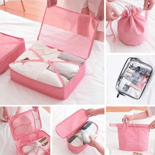Packing Cubes for Travel - 9 Piece Set, Lightweight Travel Organizer Bags for Luggage, Suitcase Organizer Bags Set for Travel Accessories - Image 3