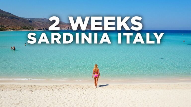 The Best 2 Weeks Itinerary in Sardinia (Sardegna) Italy Travel Guide @tommytravelz