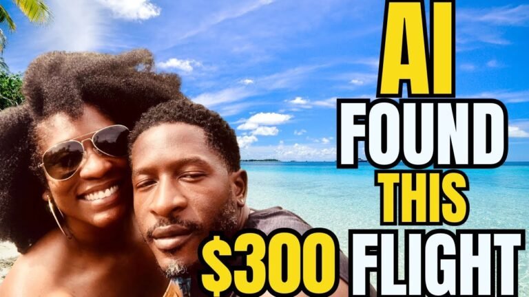 Save $$$ on Flights Using AI — My Exact Prompts!